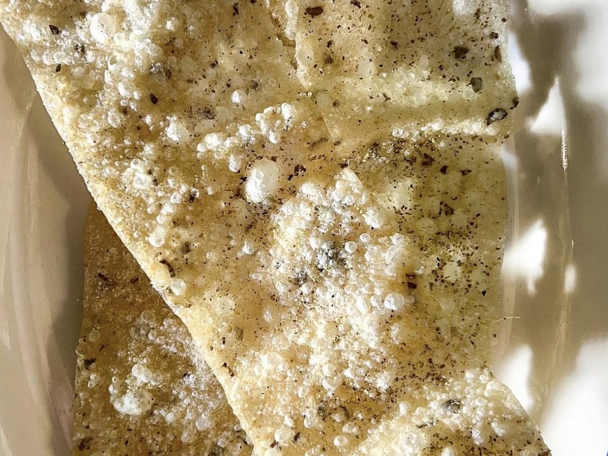 Buckwheat crisps