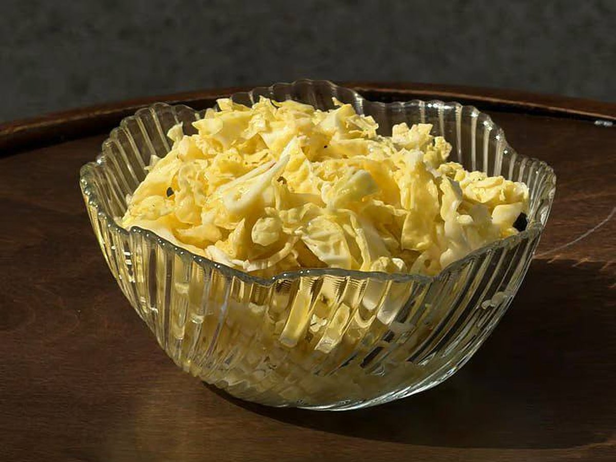 Lacto-fermented cabbage