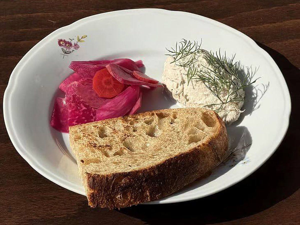 Smoked mackerel pâté