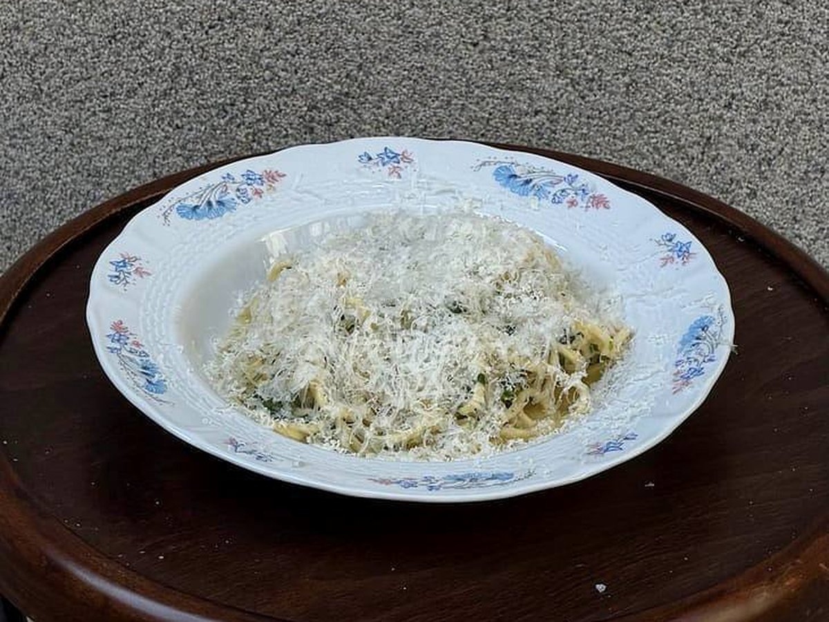 Tagliolini aglio e olio