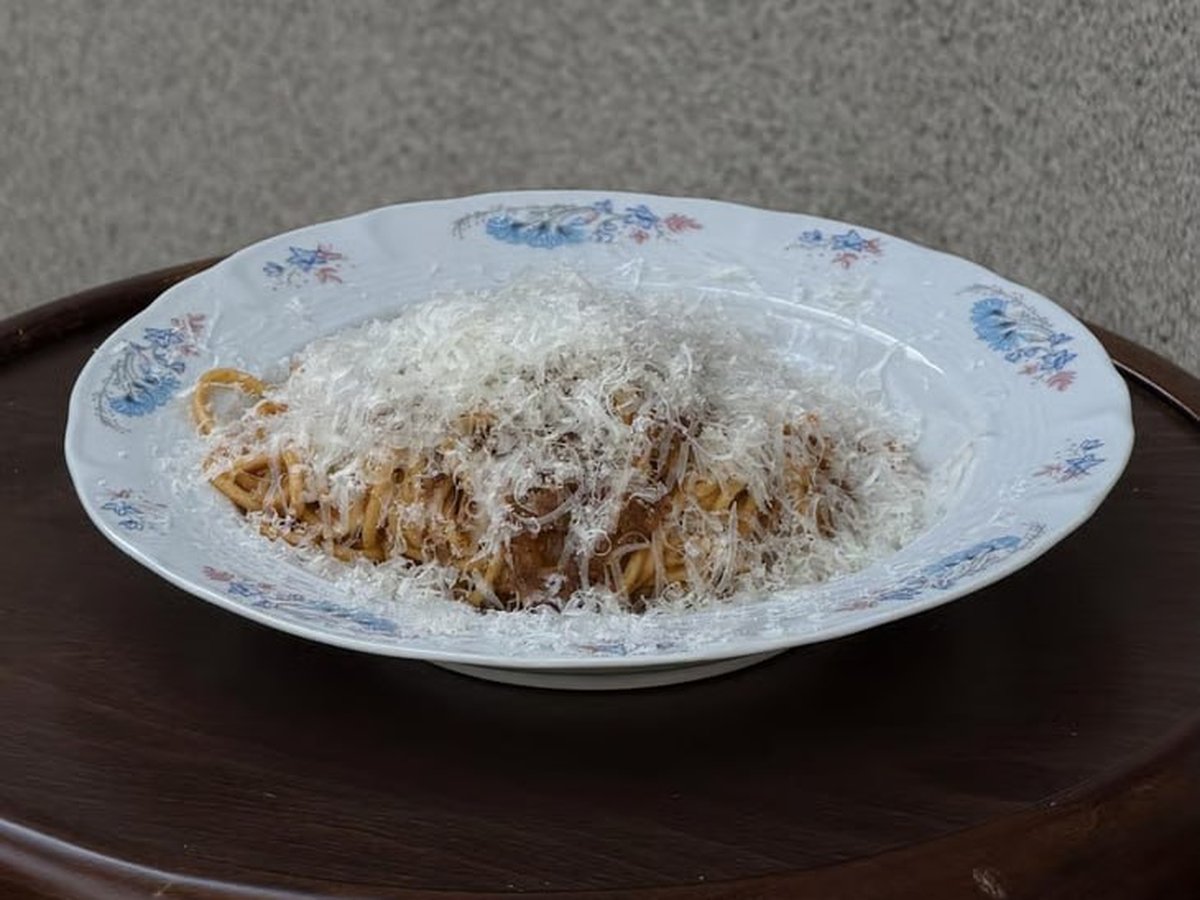 Tagliolini with ragù alla bolognese