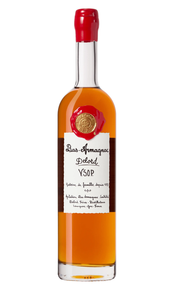 Label of Delord Fine Armagnac