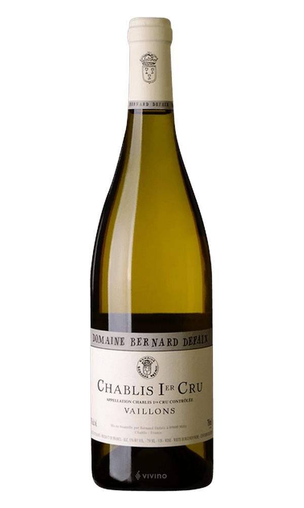 Label of Chablis 1er Cru Les Vaillons