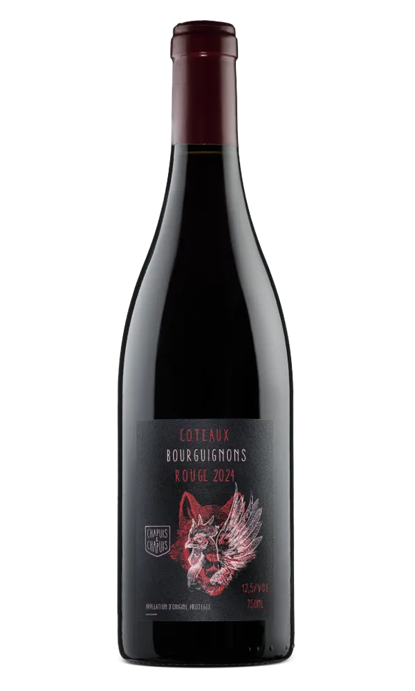Label of Coteaux Bourguignons Rouge