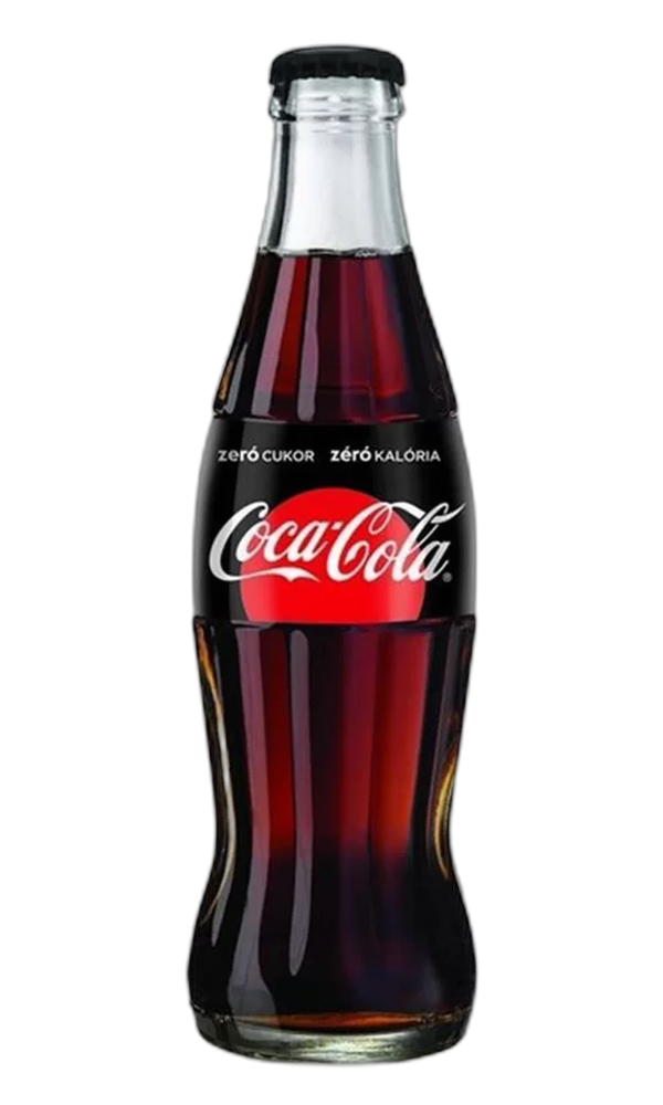 Label of Coca-Cola Zero (0.25 L)