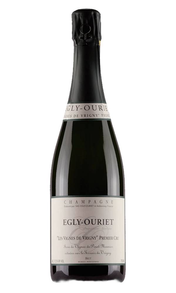 Label of Les Vignes de Vrigny 1er Cru Brut