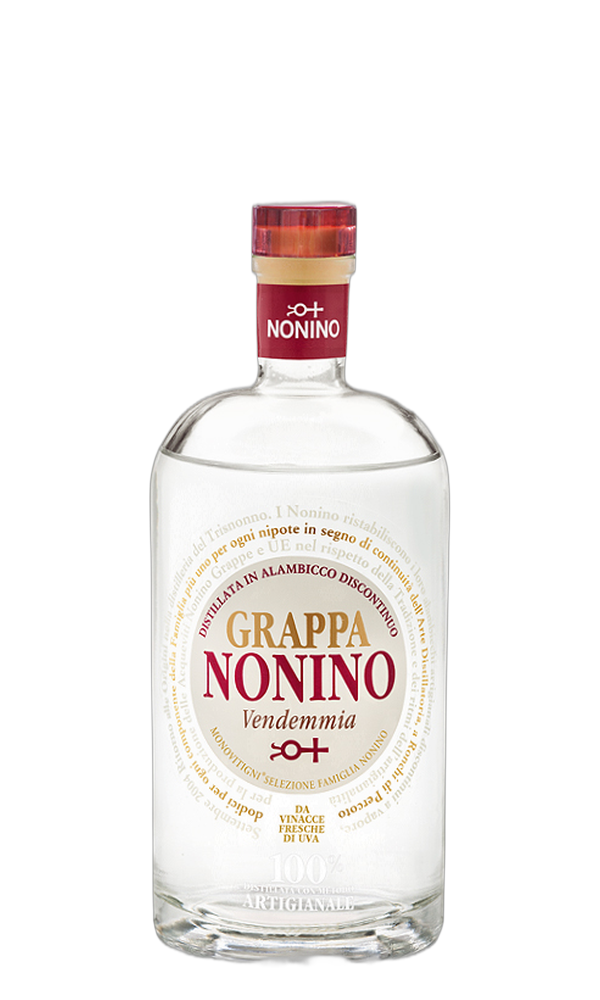 Label of Distillatori Nonino Vendemmia Bianca