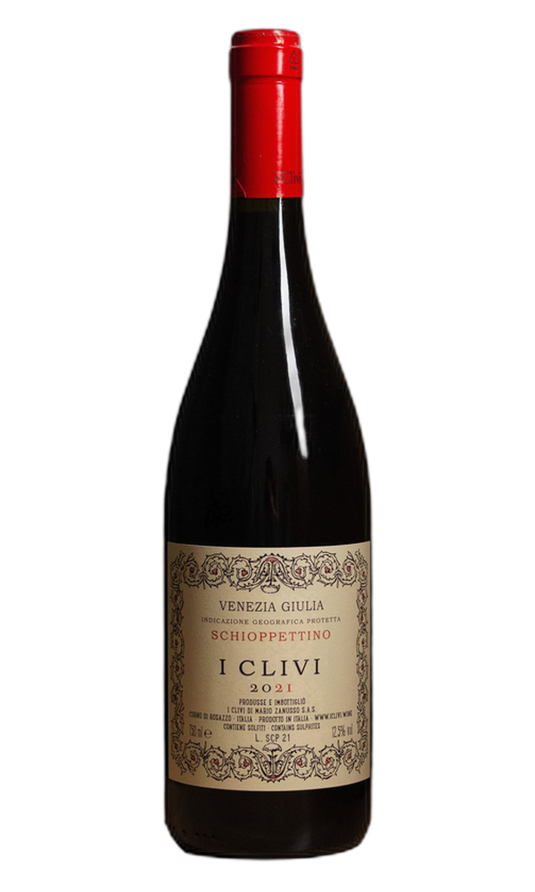 Label of Schioppettino