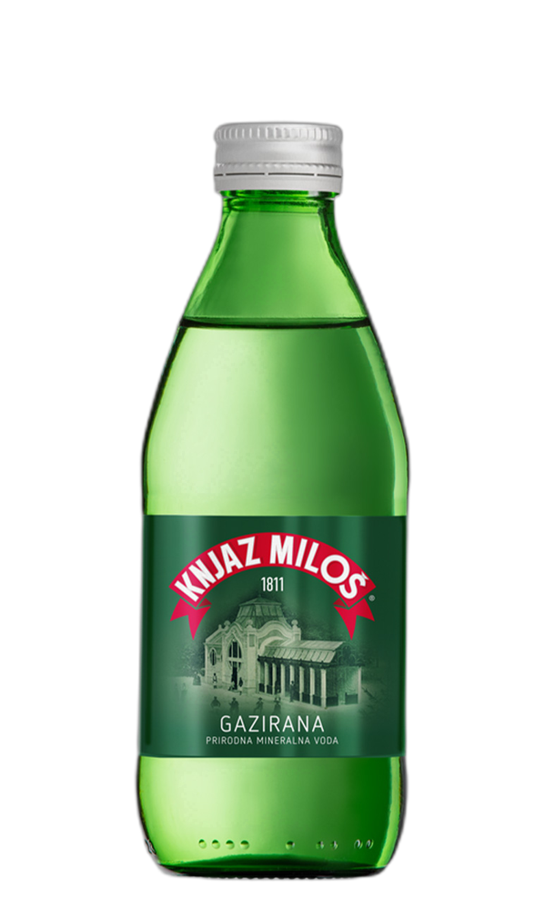 Label of Sparkling water (0.25 L)