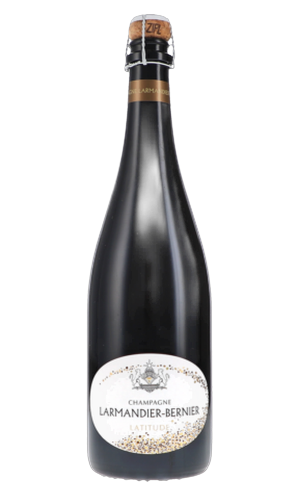 Label of Latitude Blanc de Blancs Extra Brut