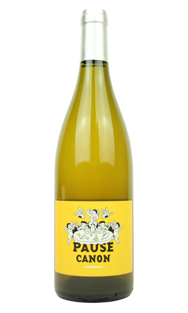 Label of Pause Canon Blanc