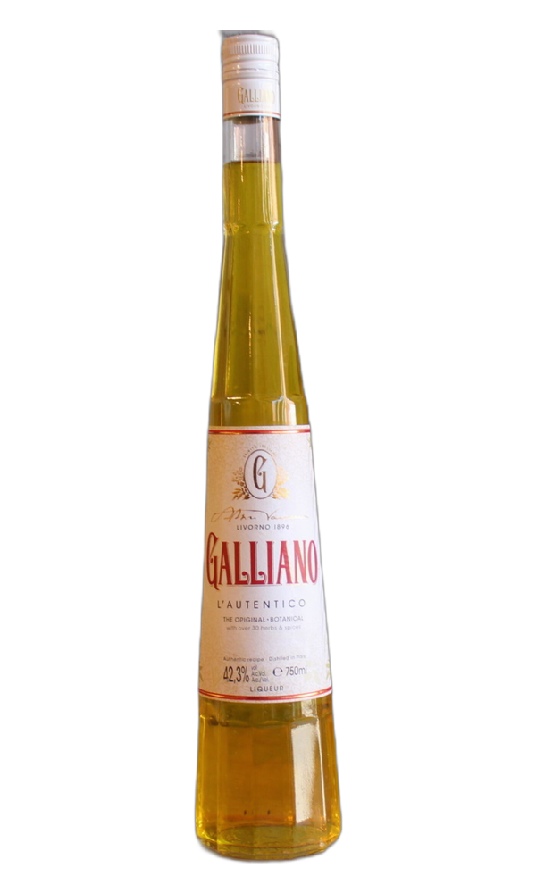 Label of Galliano L’Autentico