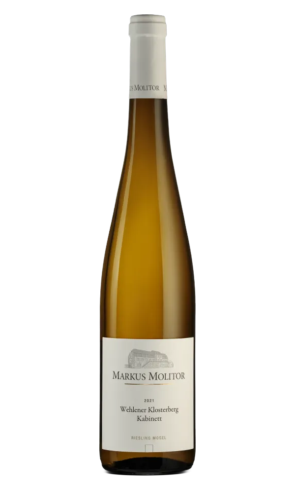 Label of Wehlener Klosterberg Riesling Kabinett
