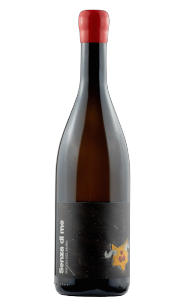 Label of Senza di Me' Bianco Toscana Orange