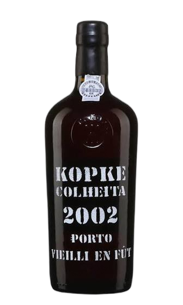 Label of Kopke Colheita 2002