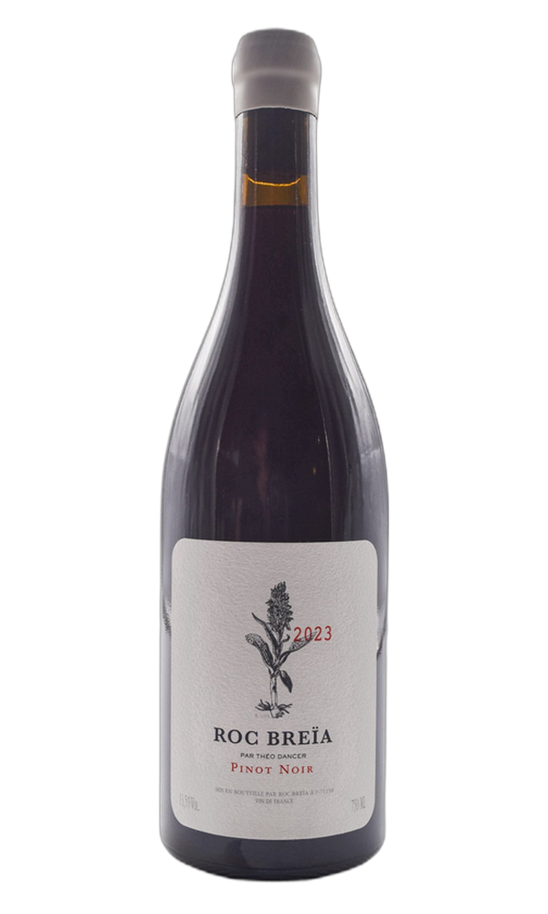 Label of Roc Breia Pinot Noir