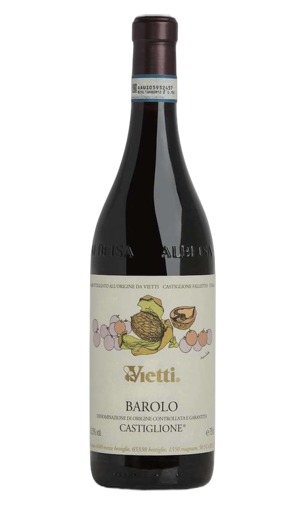 Label of Barolo Castiglione
