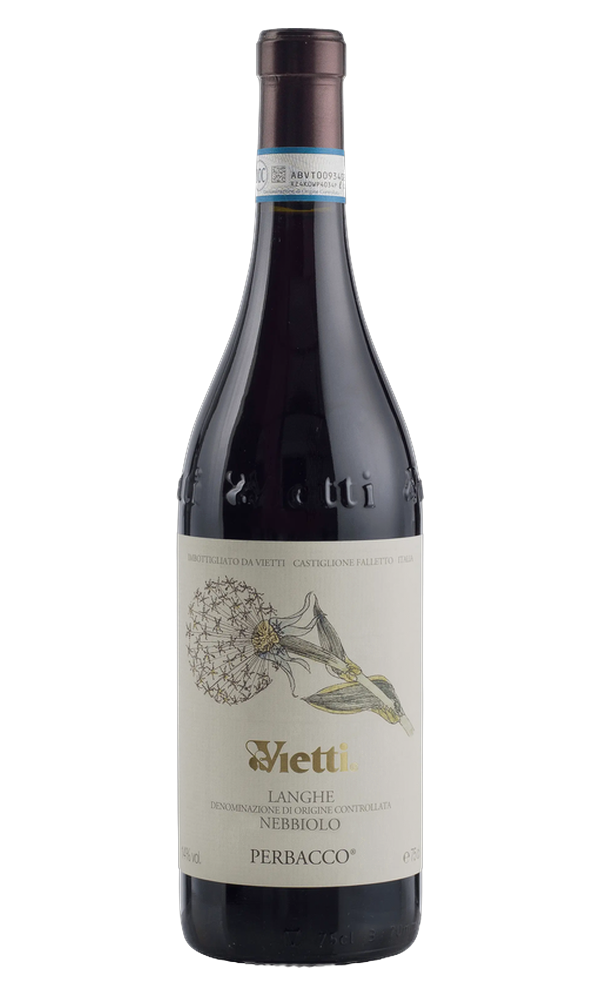 Label of Perbacco Langhe Magnum
